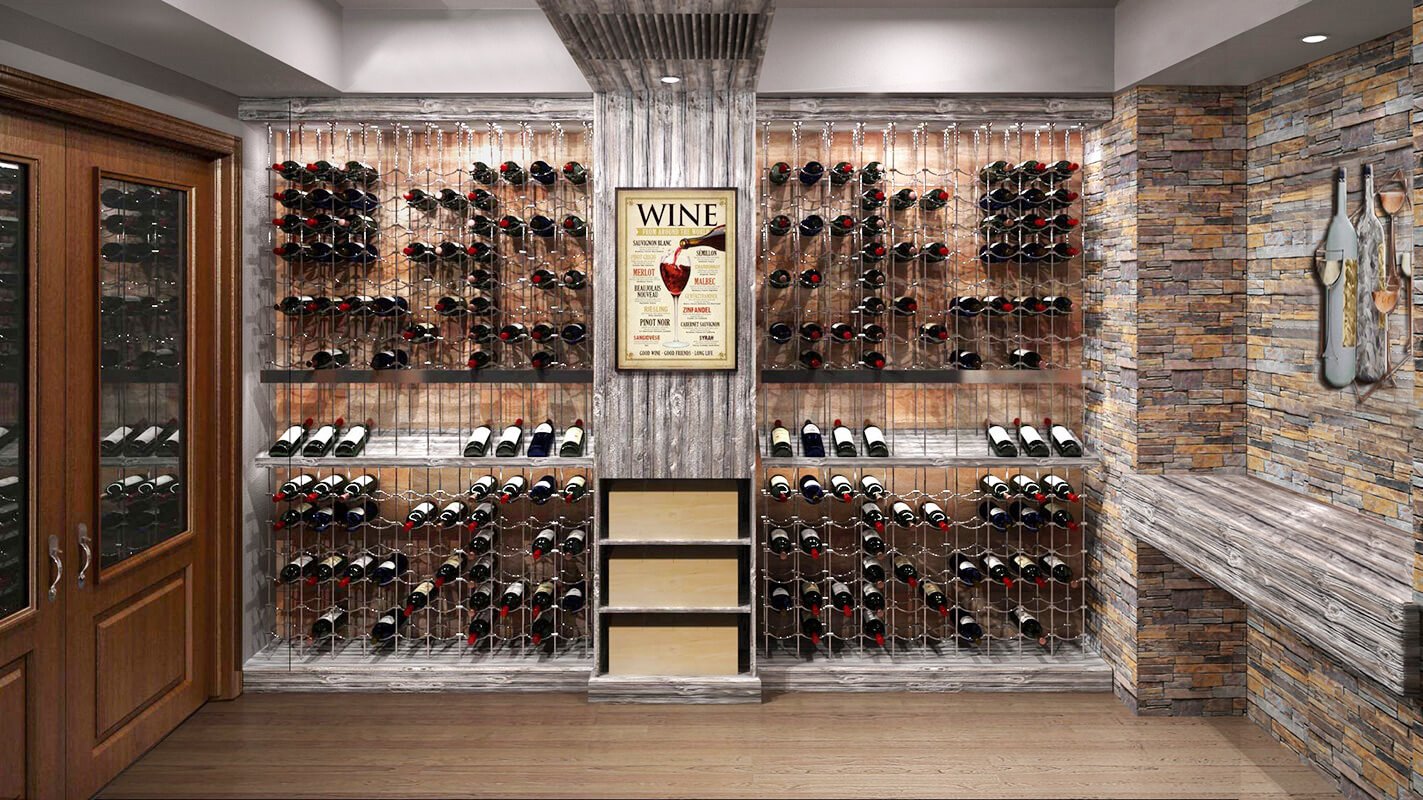 Cable Wine Systems are Perfect for Creating Luxury Home Wine Cellars