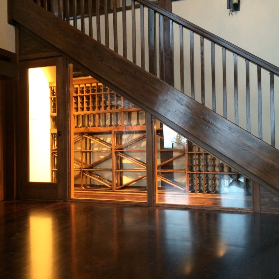 Wine Room Completed by a Master Custom Wine Cellar Builder